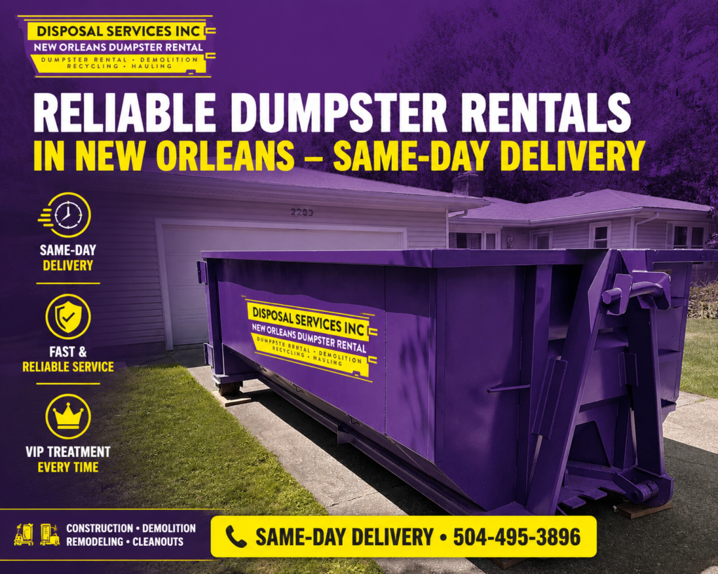 dumpster rental New Orleans